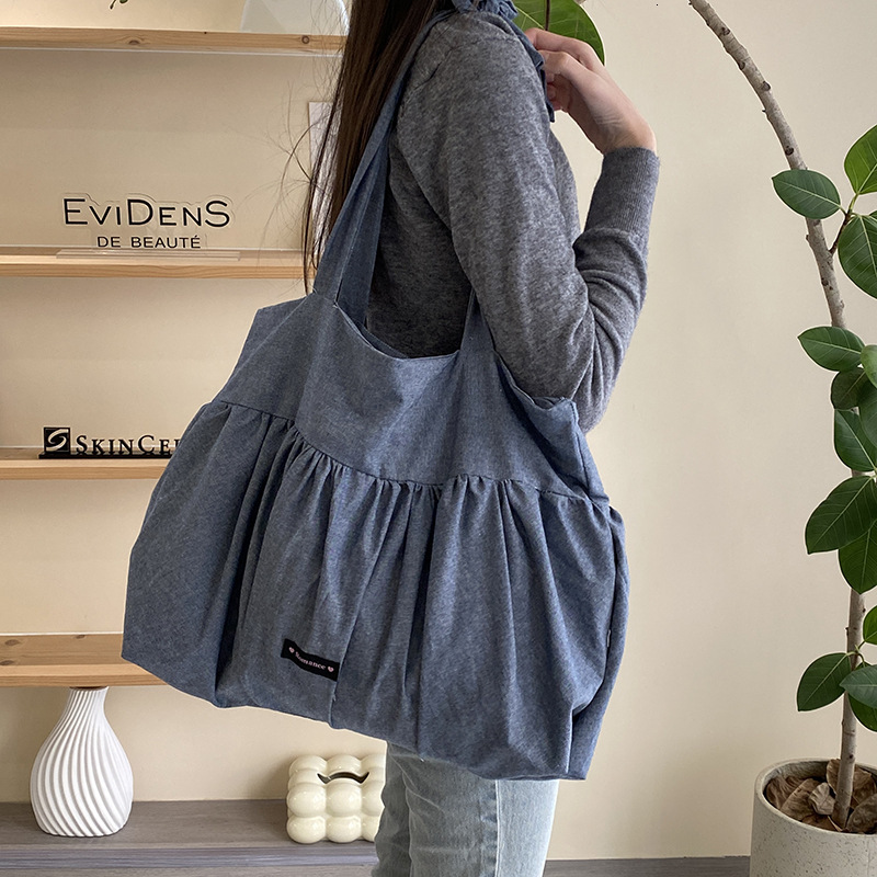 New Style Free Delivery Designer Bag New Single Shoulder Bag Style Solid Color Cotton Linen Large Capacity Tote Bag High Quality New Free Delivery Des