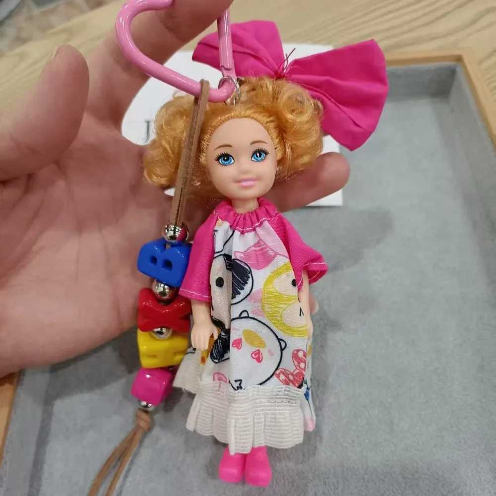 New Cute Doll Pendant Hanging Ornament DIY Change Clothes Keychain Bag Accessories Gift XJ250607
