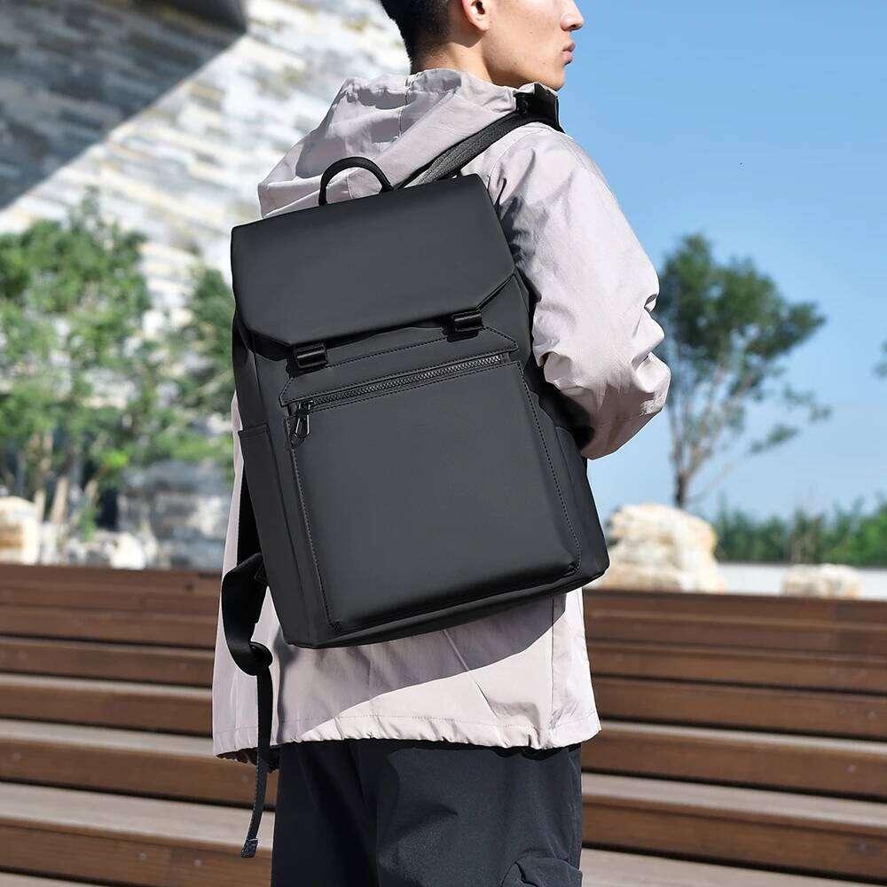 Laptop For Men New 14/15 Inch Urban Daily Work Backpack Male Casual Business Bag College Student Back Pack Black Gray