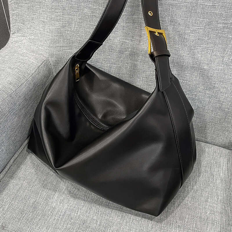 Women Simple Korean Style Tote New Soft Leather Versatile Ladies Crossbody Large Capacity Shoulder Bag