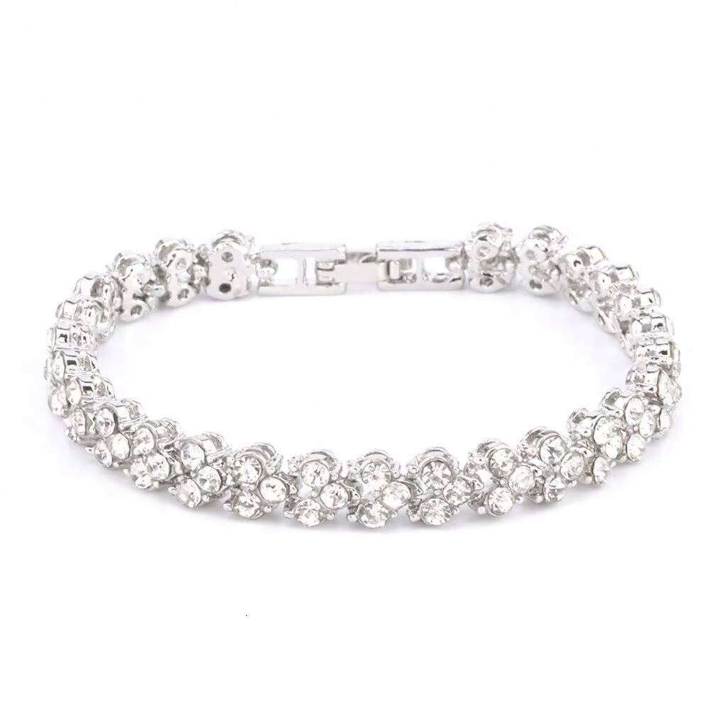 3 Colors Women's fashion Roman Style Crystal Bracelet Gift Accessories