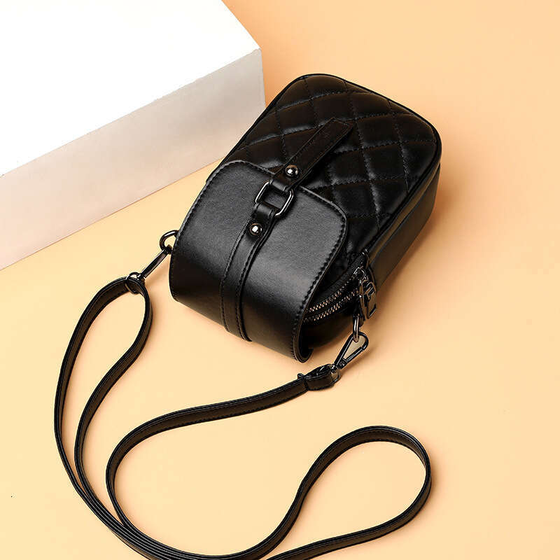 Phone for Women 2025 Spring New Fashion Single Shoulder Crossbody Small Embroidered Quilted Mini Bag