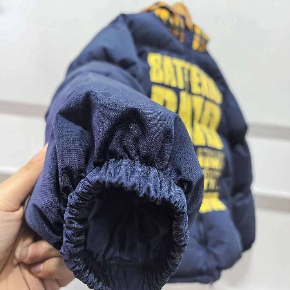 American Vintage Letter Print Hooded Cotton-Padded Jacket Loose Fit Casual Cotton Coat For Men And Women Winter High Street