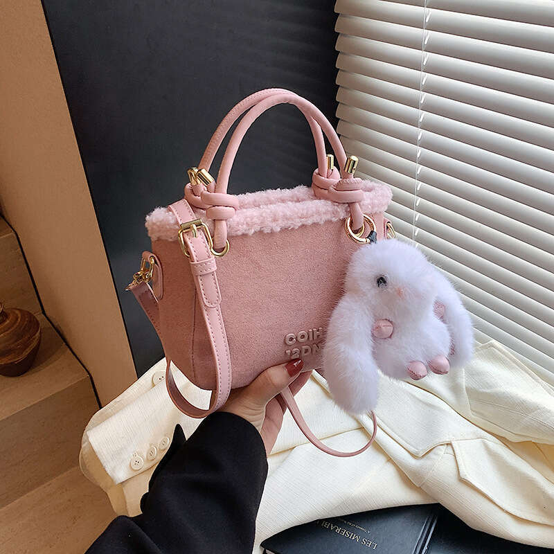 Korean Style PU Matte Texture Handbag for Women, Fashionable Simple Commuter Shoulder Bag, Casual Versatile Trendy Crossbody Bag