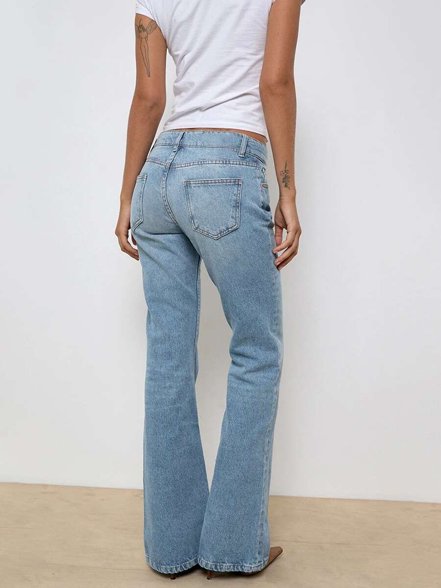 Womens Skinny Jeans High Waist Stretch Denim Pants with Distressed Details and Frayed Hem for Casual Chic Style