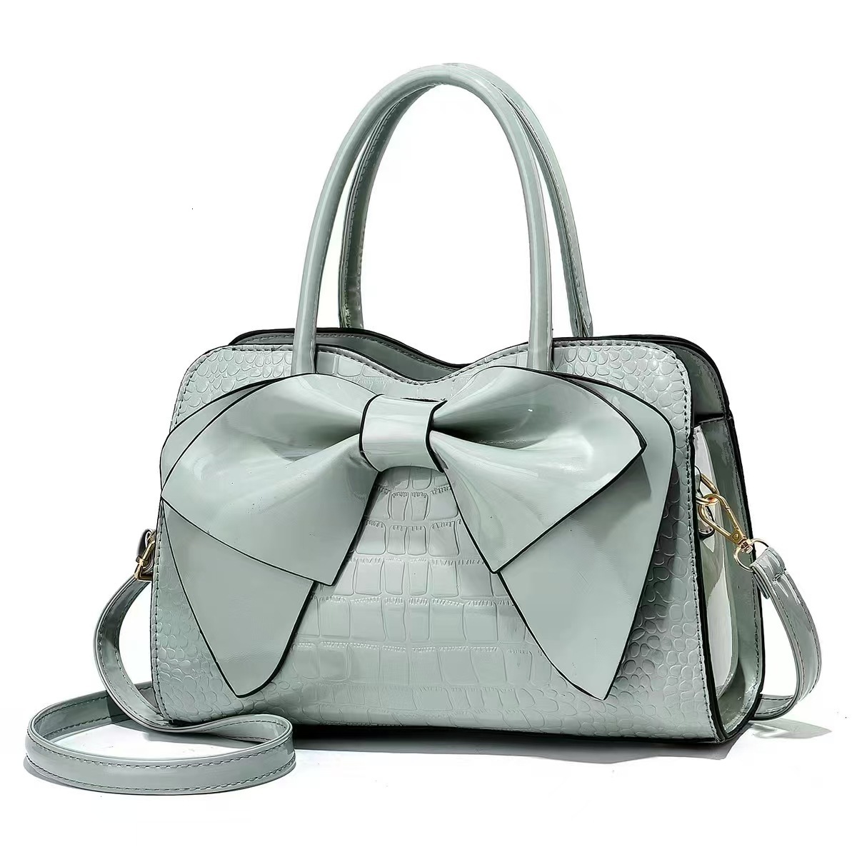 Free Shipping 2025 New Designer Bag Luxury Elegant Wallet Simple Korean Fashion Shoulder Bag Large Capacity Bow Handbag