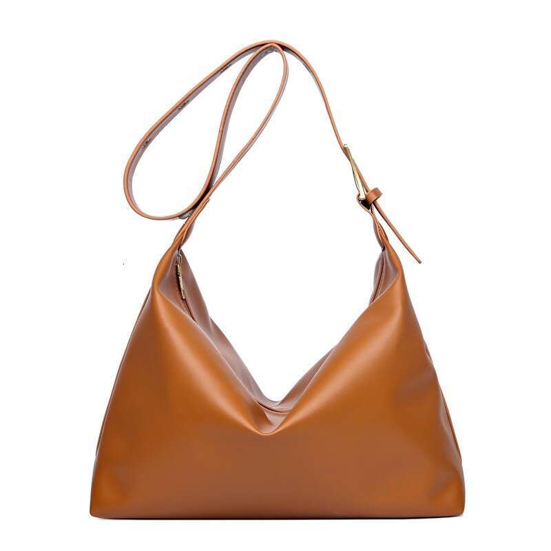 Women Simple Korean Style Tote New Soft Leather Versatile Ladies Crossbody Large Capacity Shoulder Bag