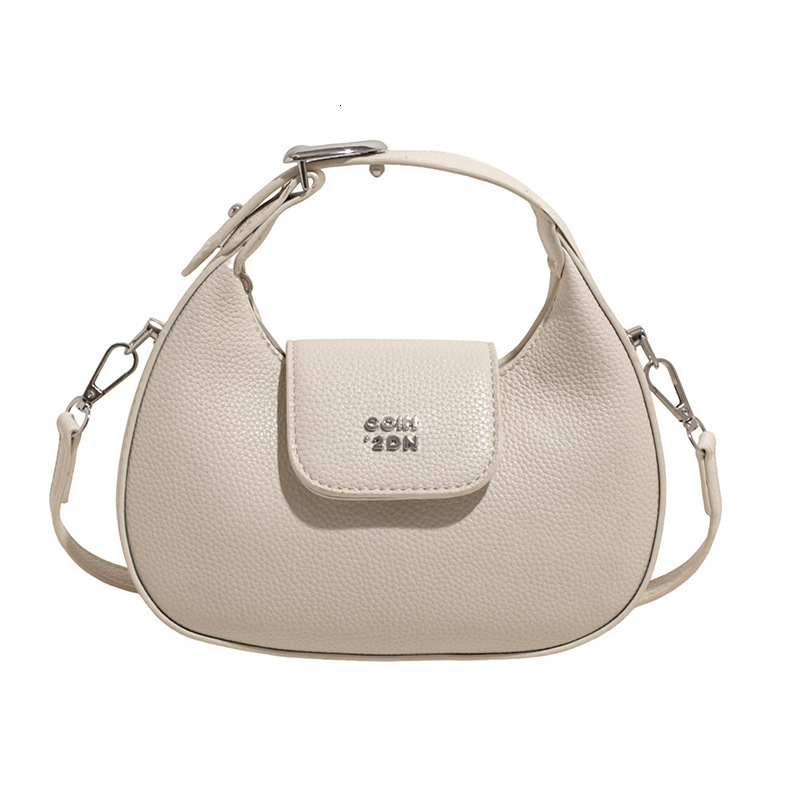 designer 2025 Summer New French Style Niche Casual High-end Underarm Small Bag Versatile Simple Solid Color Crossbody Women's Bag