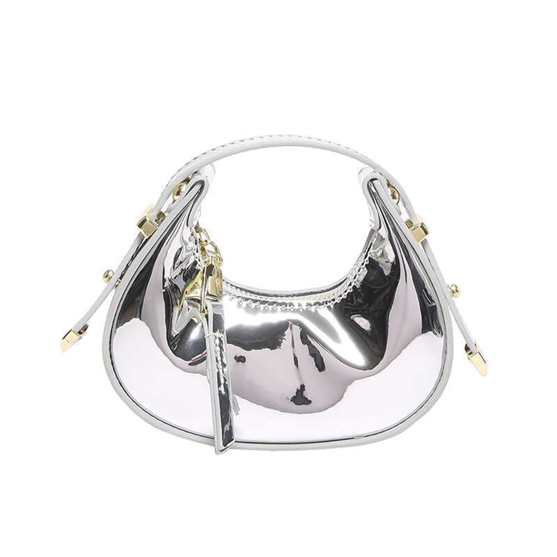 Glossy Mini Bag Women, High-End Fashion Lipstick Bag, 2025 New Casual Versatile Handbag for Kids