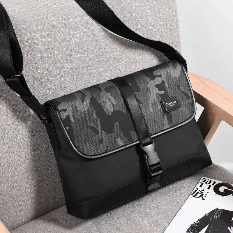 Casual Camouflage Men's Satchels High Capacity Shoulder Messenger Men Fashion Business Crossbody Bag Bolso