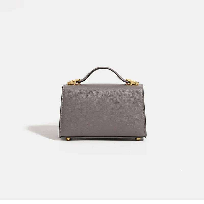 2025 Fashion Elegant Shoulder PU Leather Small Square High Quality Top Handle Bag Bags For Woman