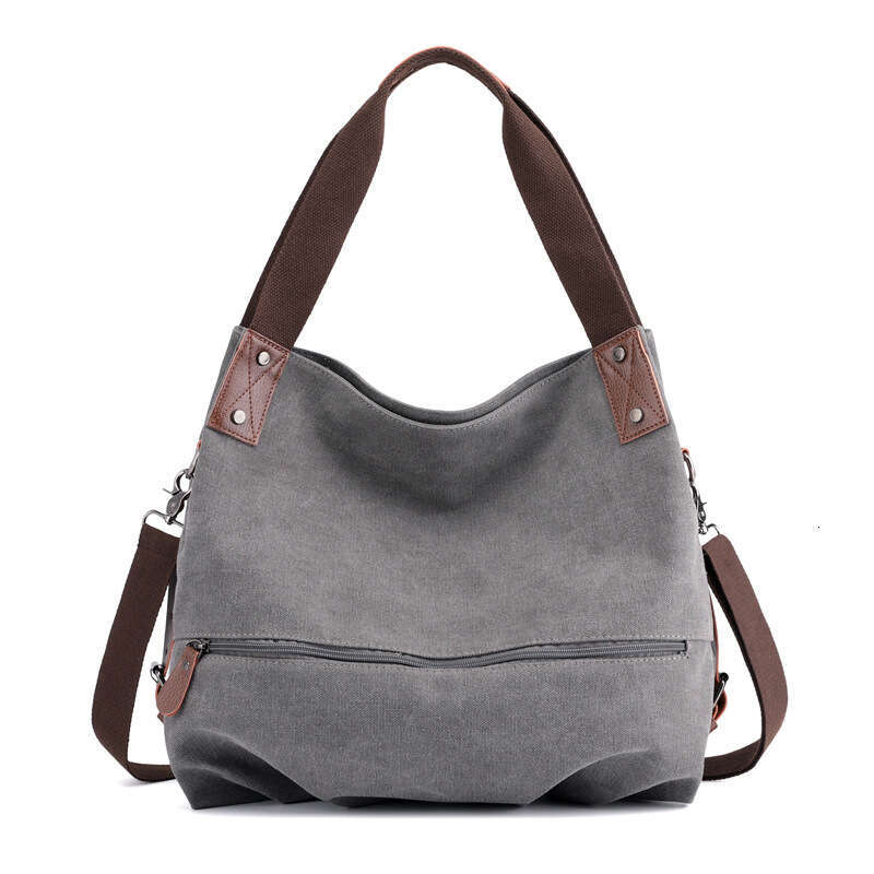 2025 Single Shoulder for Women Casual Solid Color New Handbag Crossbody Fashion Versatile Ladies Canvas Bag