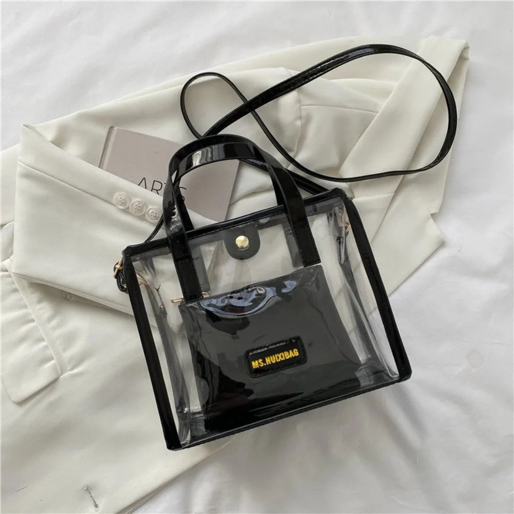 Crossbody Shoulder Bags with Removable Strap Stadium Approved Bags Women Transparent Clear Purse 250603