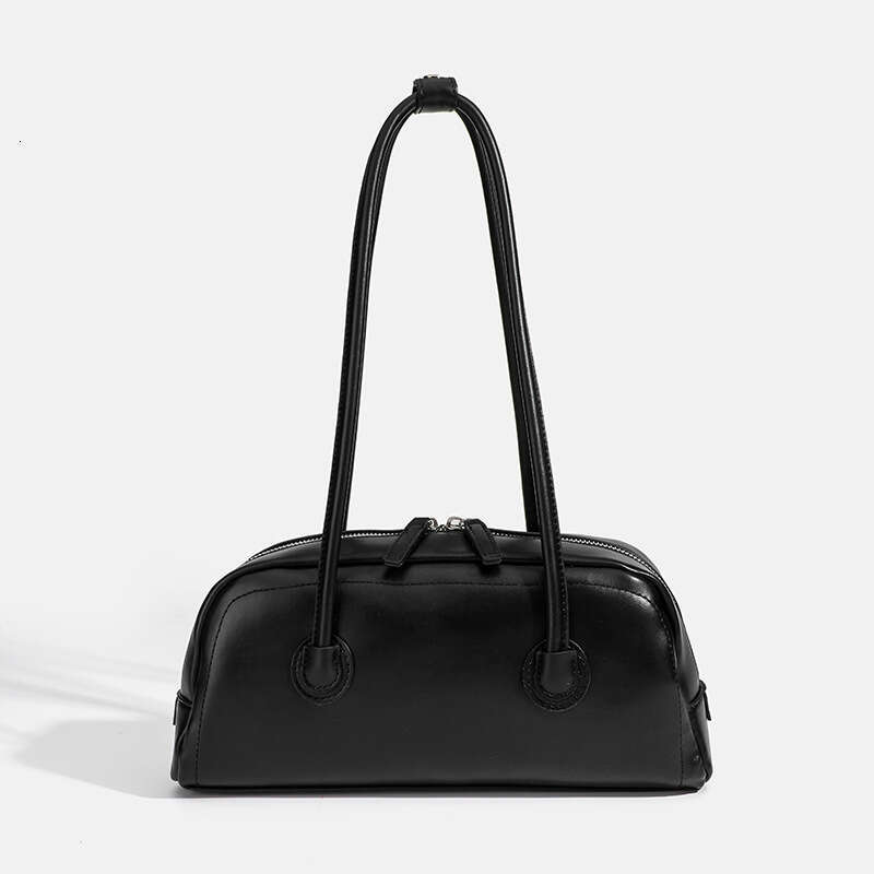 Korean Style Niche Boston Women's 2024 Summer New Simple Large Capacity Underarm Versatile Handbag Shoulder Bag