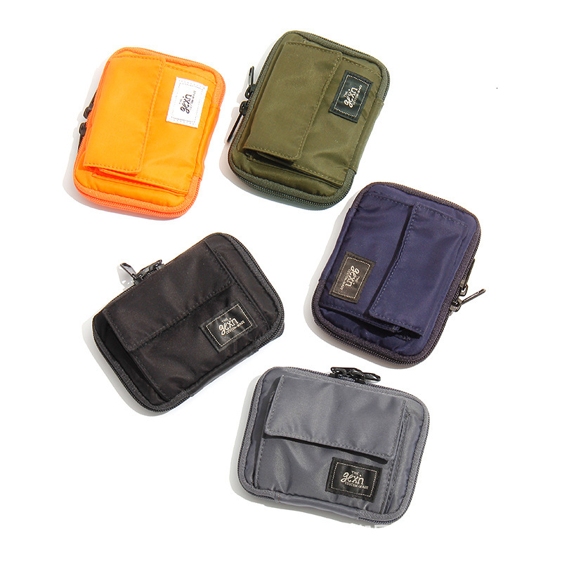 Small Bag~WALLET Trendy Brand Unisex Nylon Casual Short Coin Purse Cute Card Holder Mini Wallet
