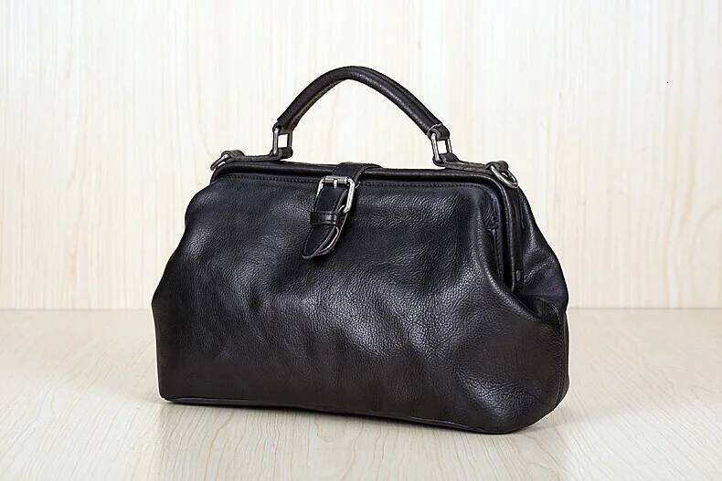 Newsbirds Leather Handbags Women Bags Designer 100% Genuine Leather Men Women Handbag For Travel Anti Theft Shoulder Bags