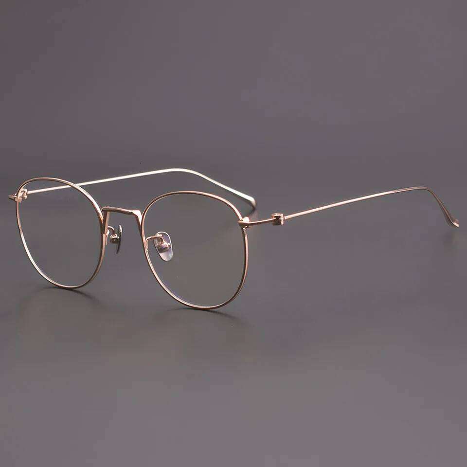 New Women's Myopia Reading Computer Ultra Light Fashion Optical Eyeglass Frame Titanium Men's High Quality Prescription Glasses