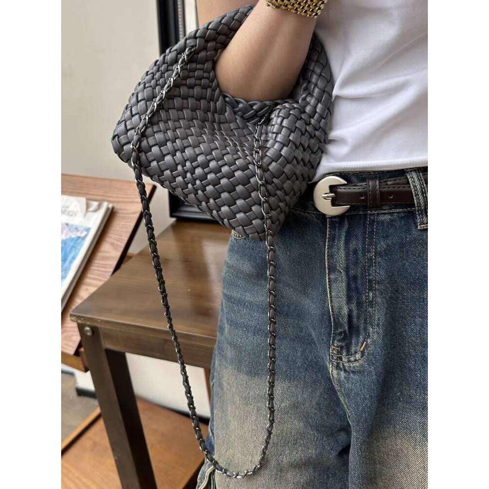 High Quality Handwoven Small Tote Handbag New Soft Leather Women s Fashion Shoulder Crossbody Bag