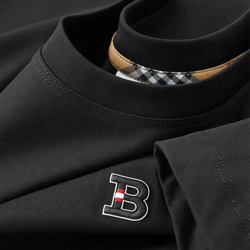 Mens T-Shirts Summer Mens Designer T Shirt Casual Man Womens Tees with Letters Embroidery Short Sleeves Top Sell Men Hip Hop Clothes Pure Cotton T-shirt asian size M-5XL