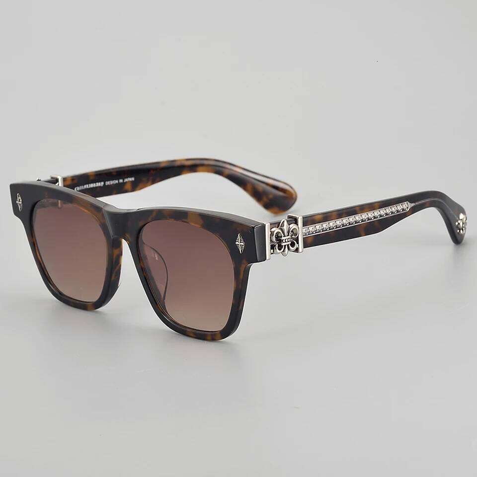 2025 New Women's Acetate Sunglasses Designer UV400 Square Fashion Brand Men's Outdoor Vacation High Quality Sun Glasses