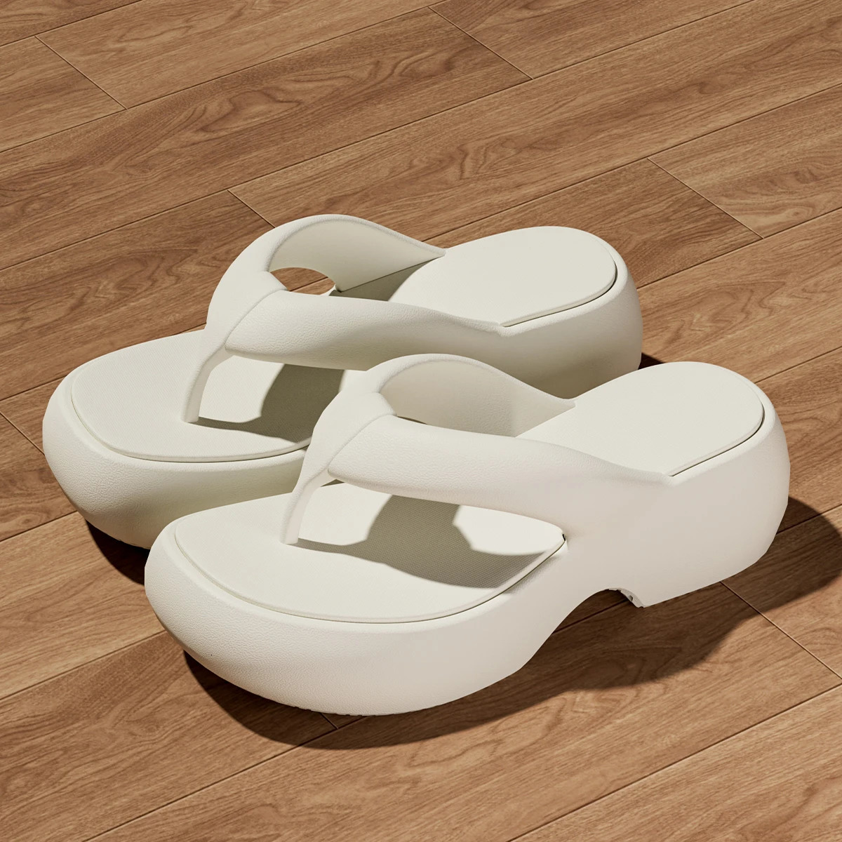 EVA Women Flip-flops Increase Non-slip Platform Slippers Fashion Comfortable Outdoor Slippers 250605