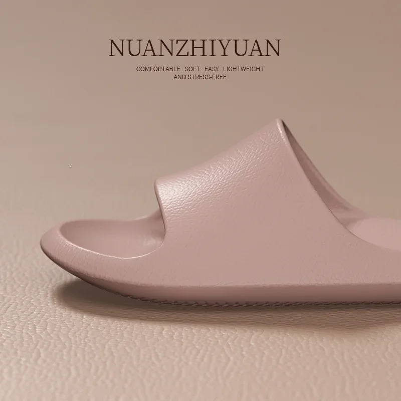 Women Cloud Slippers Men Summer EVA Non-slip Bathroom Shoes Couple Unisex Home Indoor Outdoor Beach Sandals 250605