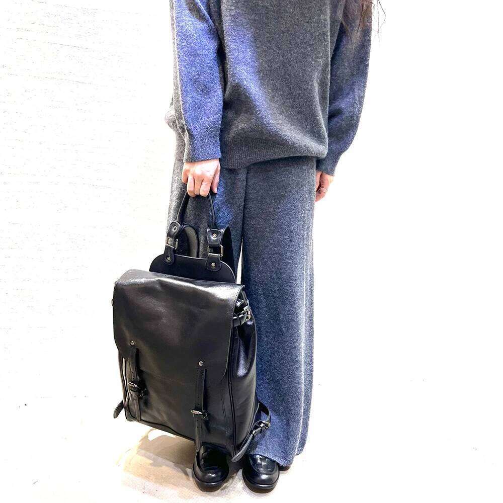 Vintage Genuine Woman or Men Real Leather Rucksack Natural Cowhide Parachute Bag Large Capacity Laptop Backpack