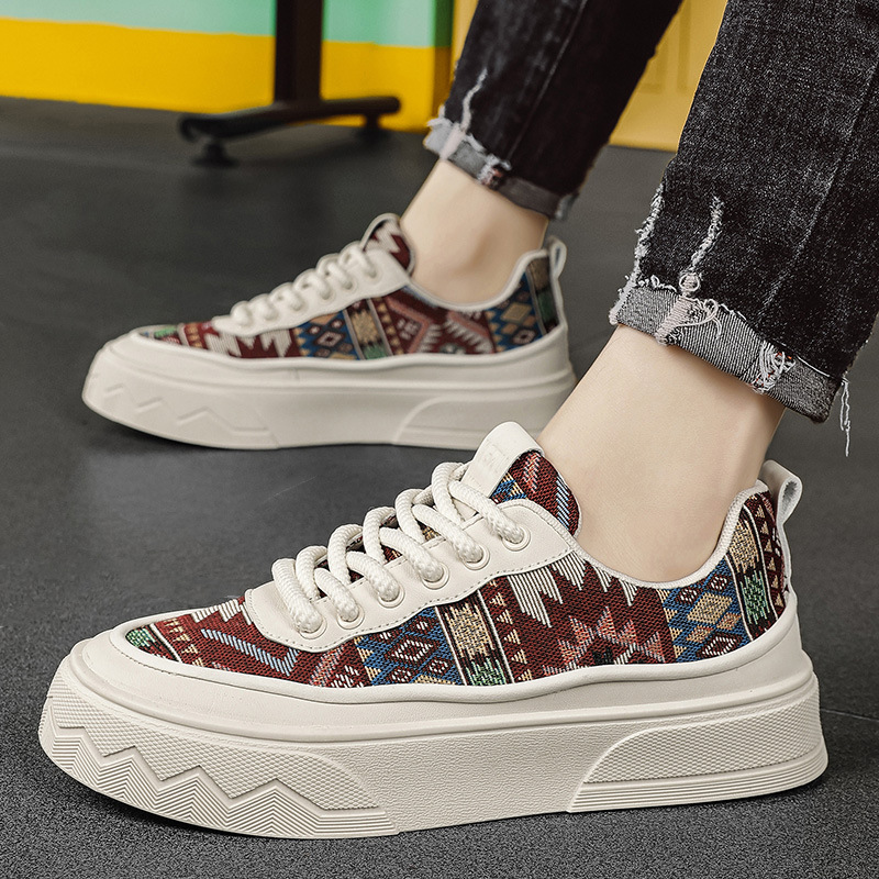 designer Shoes 2025 Spring New Men's low-top flat fashionable casual sneakers, versatile shoes, trendy sports men's shoes Free shipping