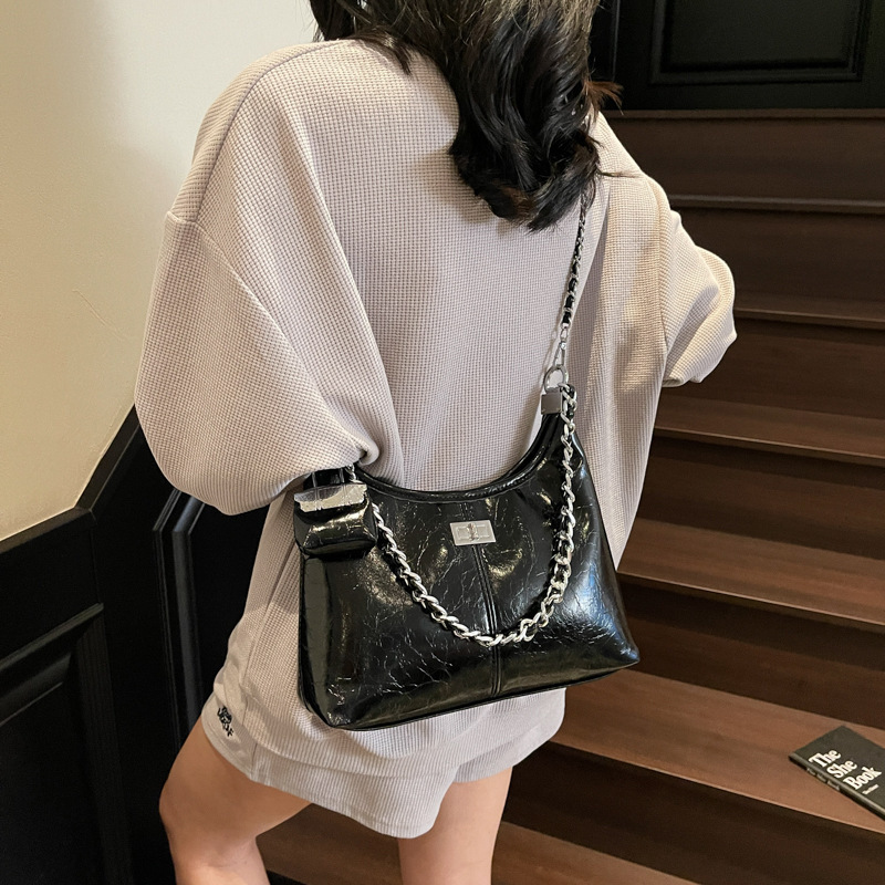designer Quilted Stitch Chain Handbag for Women 2025 Spring New Trendy Crossbody Bag Versatile Shoulder Underarm Bag