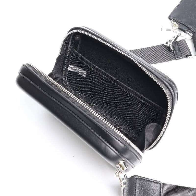 Fashion Box Shape Bags Brand Design Crossbody Shoulder Men Trendy 2 In 1 Small Square Bag Male Handbag
