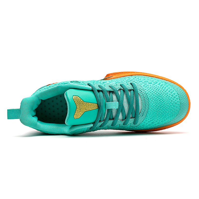Men's outdoor leisure breathable wear-resistant basketball shoes cushioned rebound large size combat sports shoes