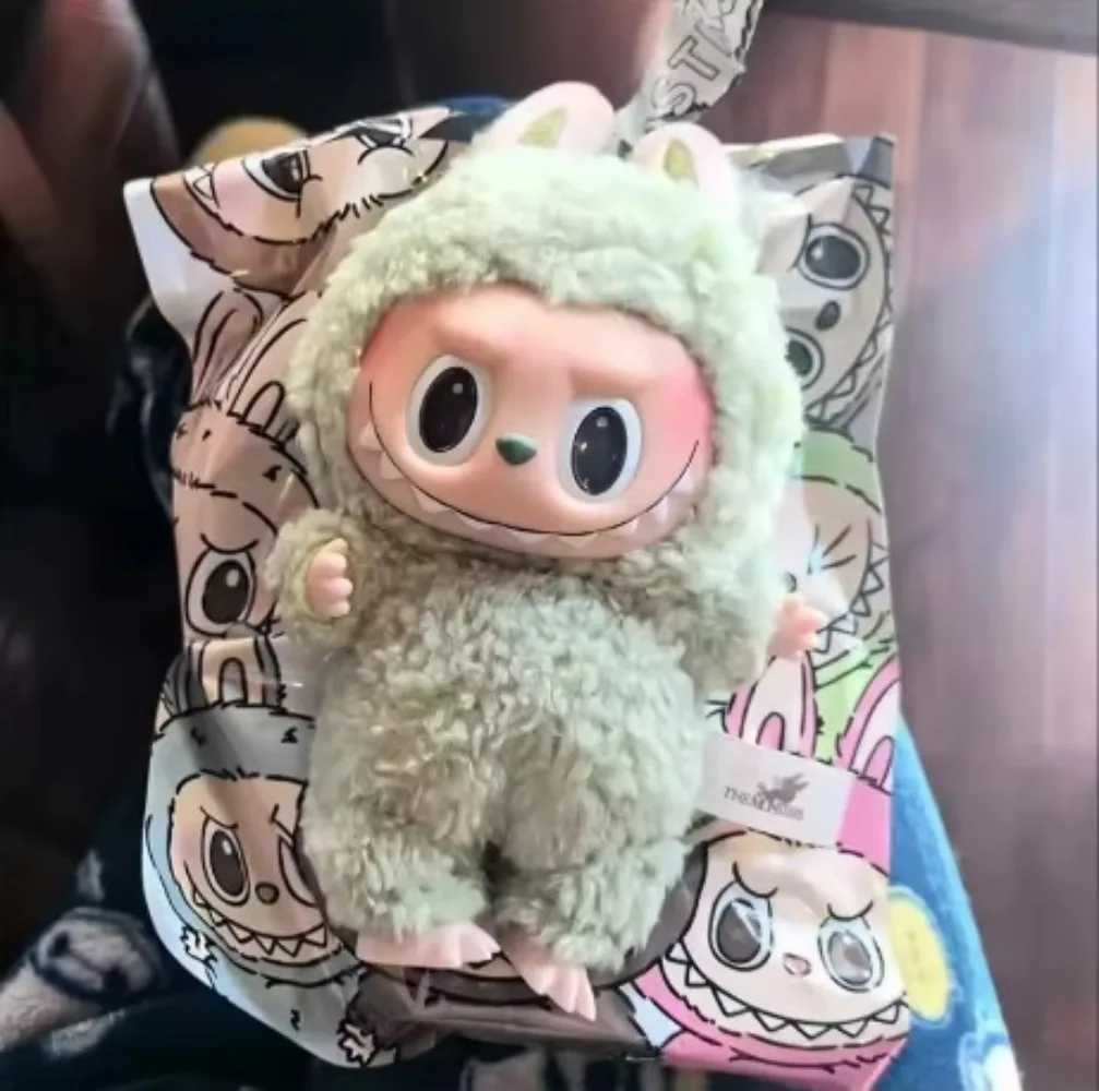 LABUBU Macaron Vinyl Face Series Blind Box Figure Tide Play Plush Toy Pendant Z250607