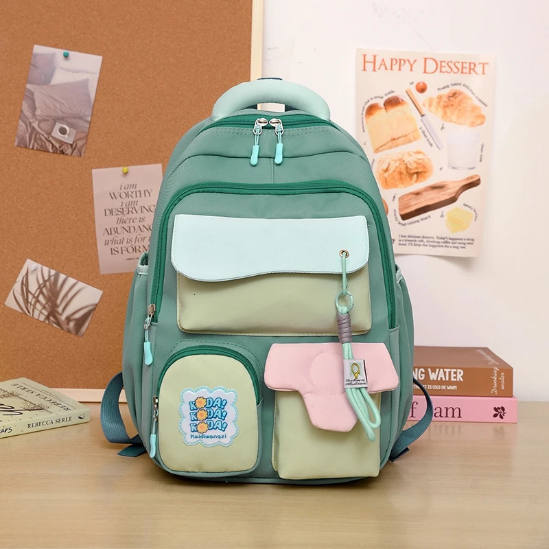 Japanese Style Girlish High Aesthetic School Bag for Girls Large Capacity Backpack Junior Students and Primary 250605