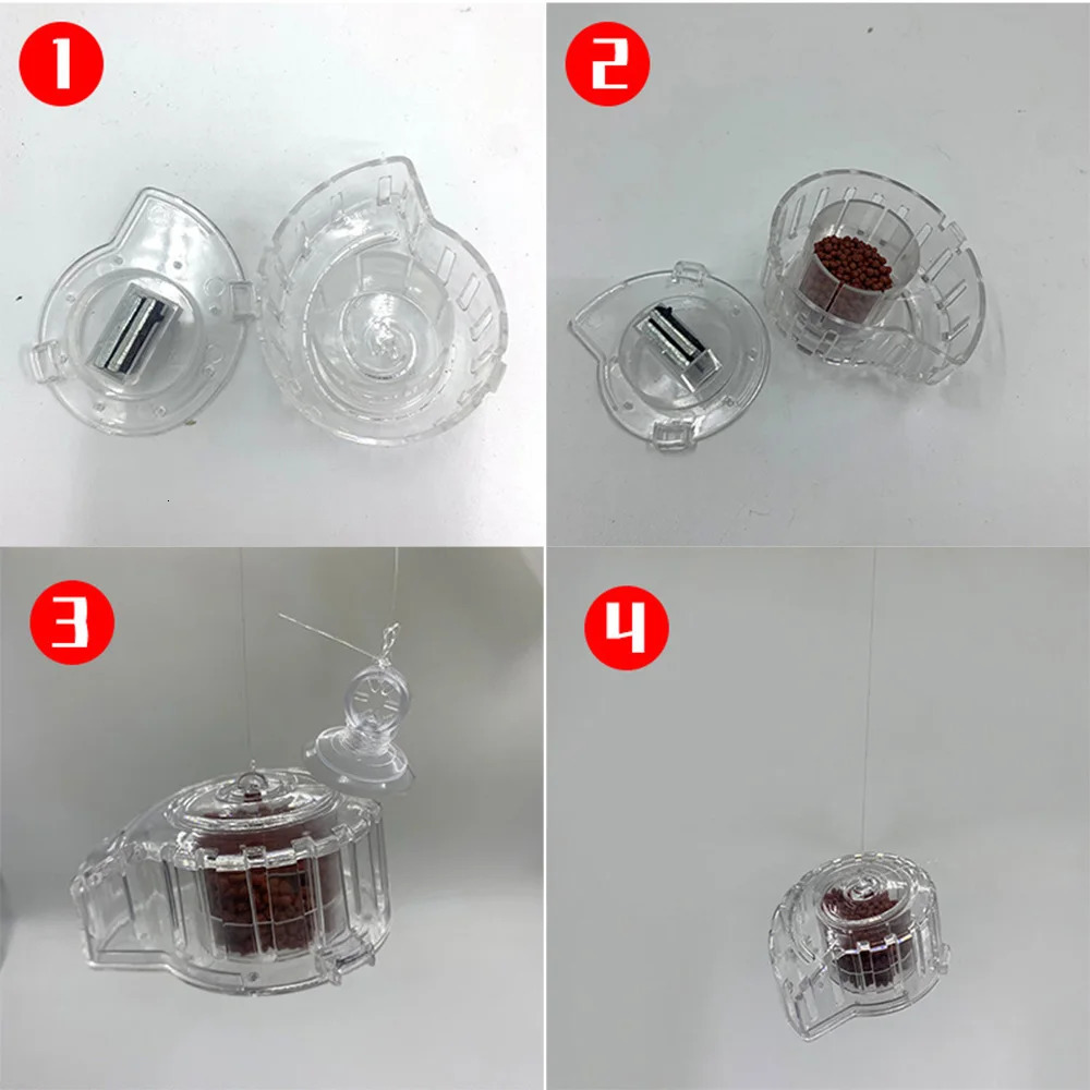 1Set Aquarium Fish Tank Snail Catcher-rust Bait Food Fish 250604