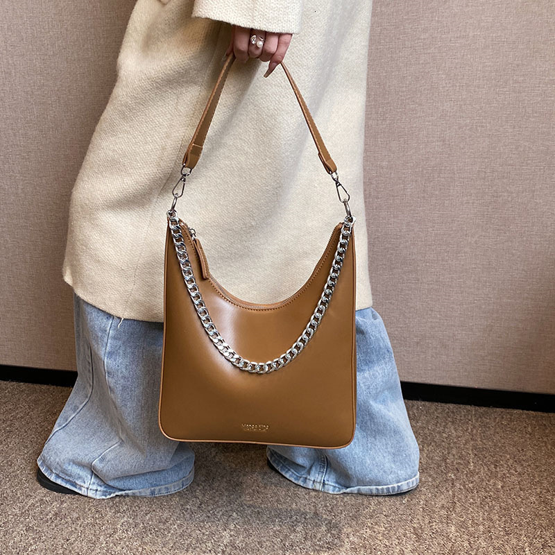 Free Shipping Designer Bag light Luxury Simplicity Autumn And Winter New Maillard Style Fashion Shoulder Chain Design Atmospheric Crossbody Bag