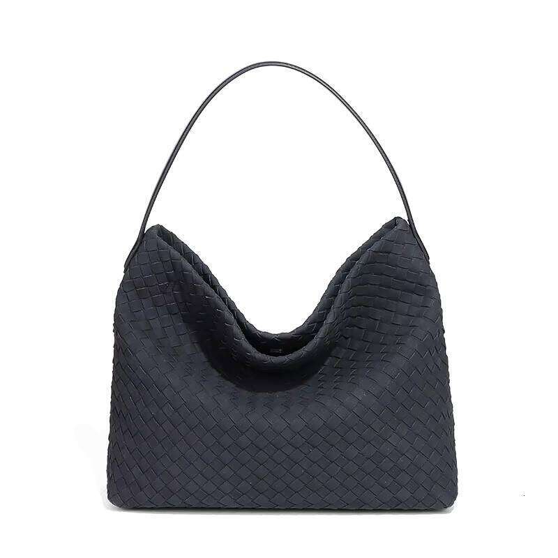 Wholesale Woven Braided Tote Bags Autumn Winter Veet Leather Suede Shoulder Bag for Women Purses and Handbags