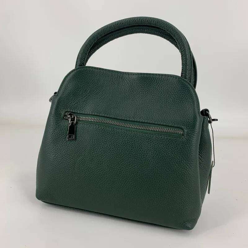 Woman Handbags Women Genuine Leather Crossbody New Fashion Female Shoulder Messenger Purses Solid Mom's Hand Bag