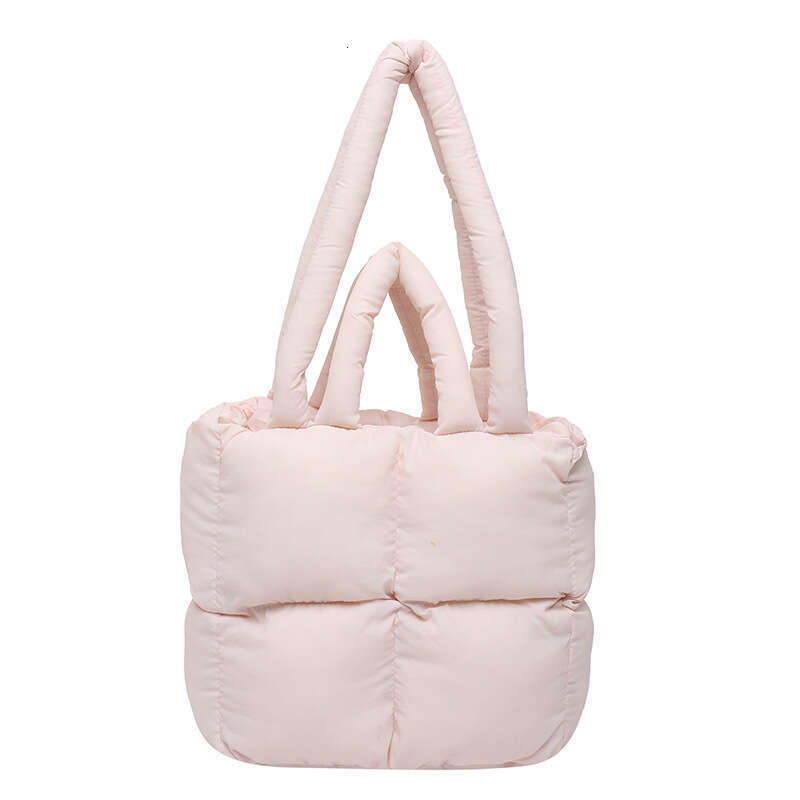 Fashion Handheld Down Simple Niche Versatile Women's Bag Design Sense 2025 Spring Summer New Bread Handbag