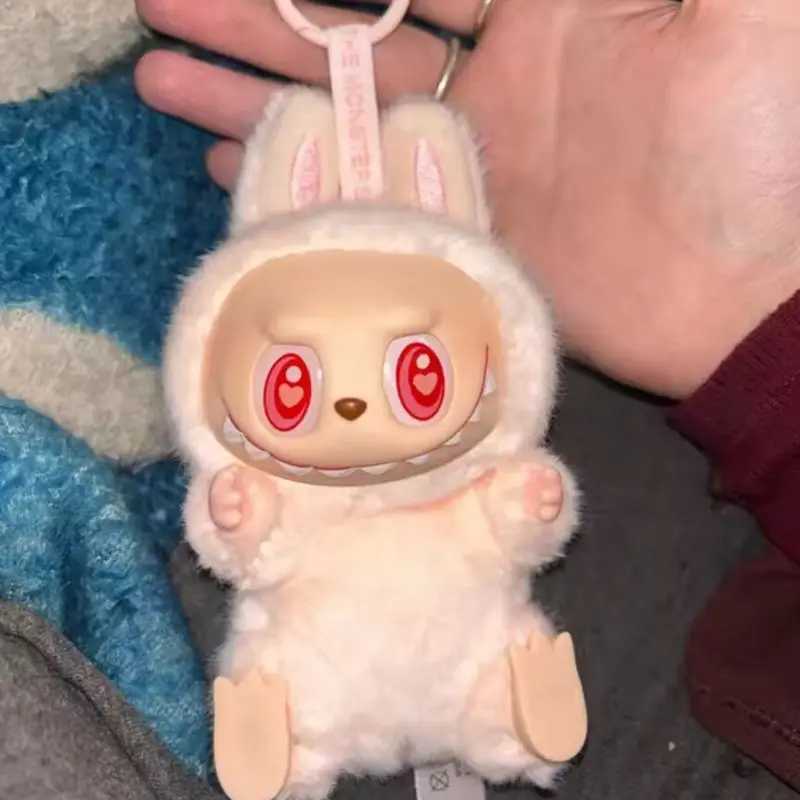 High Quality Replica V2 Sitting Party Labubu Ornament Home Decoration Crafts Christmas Gift Labubu Monster Keyring Kids Toys Z250607
