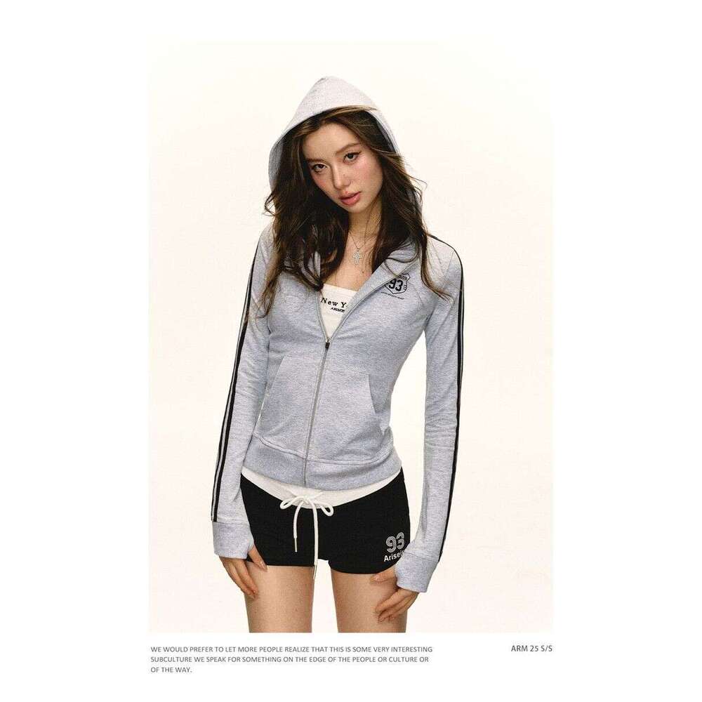 Drawstring Sports Shorts 2 Summer Girl Sporty High Waist Hip-hing A-line Wide-leg Pants Fashion 2025 New Stylish Versatile Trendy Clothing Ins