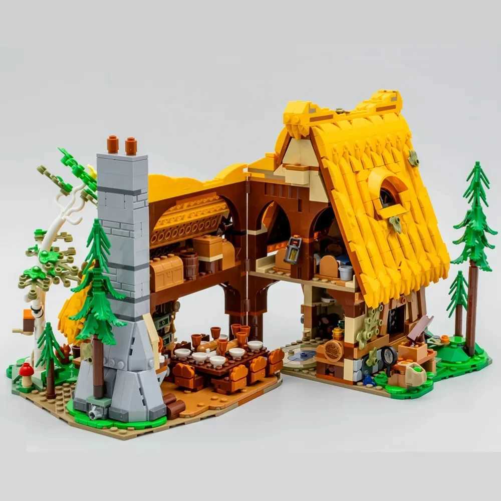 2228pcs Snow White Sleeping Princess Prince Seven Dwarfs House Cottage Evil Queen Building Blocks Bricks Toys Kids Gifts Z250607