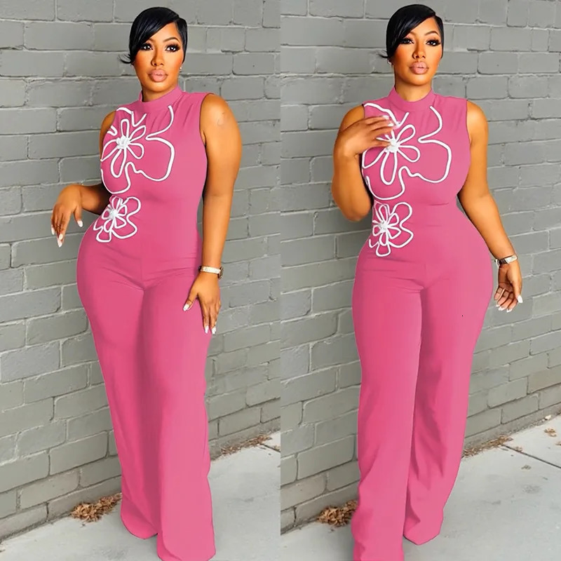 Dashiki African Clothes for Women Summer Elegant African Sleeveless Polyester O-neck Party Evening Long Jumpsuit Africa Clothing 250603