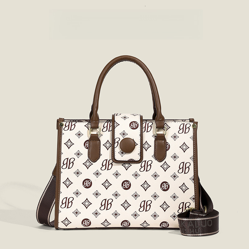 quality Brand High Quality New Style Elegant Bag for Women Summer New Classic Versatile Shoulder Bag Retro Printed Handbag Bags New Free Delivery Desi