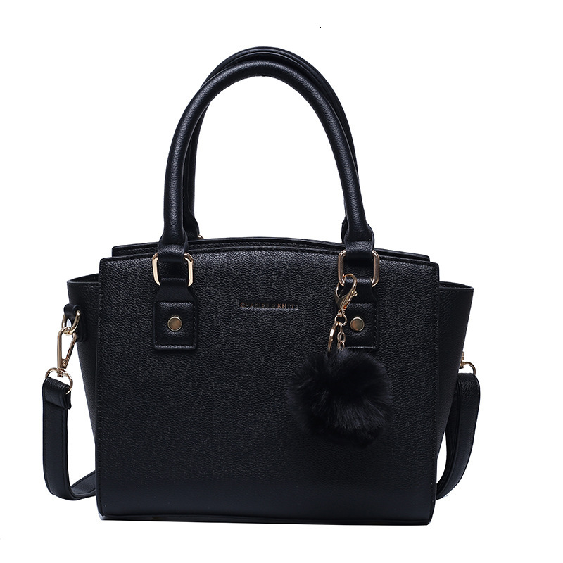 Luxury Brand Designer Bag Trendy Small Bags For Women 2025 New Fashionable Pom-Pom Shoulder Bag Autumn Winter Textured Crossbody Bag