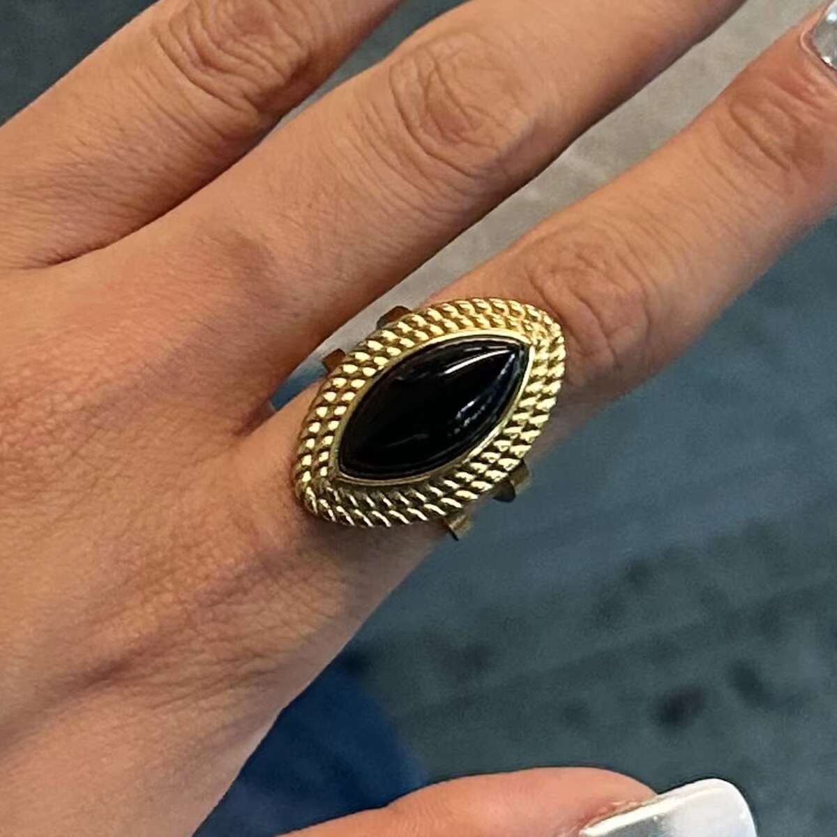 New Arrival Luxury 18K Gold Plated Ring Jewelry Stainless Steel Chunky Minimalist Simple Rings