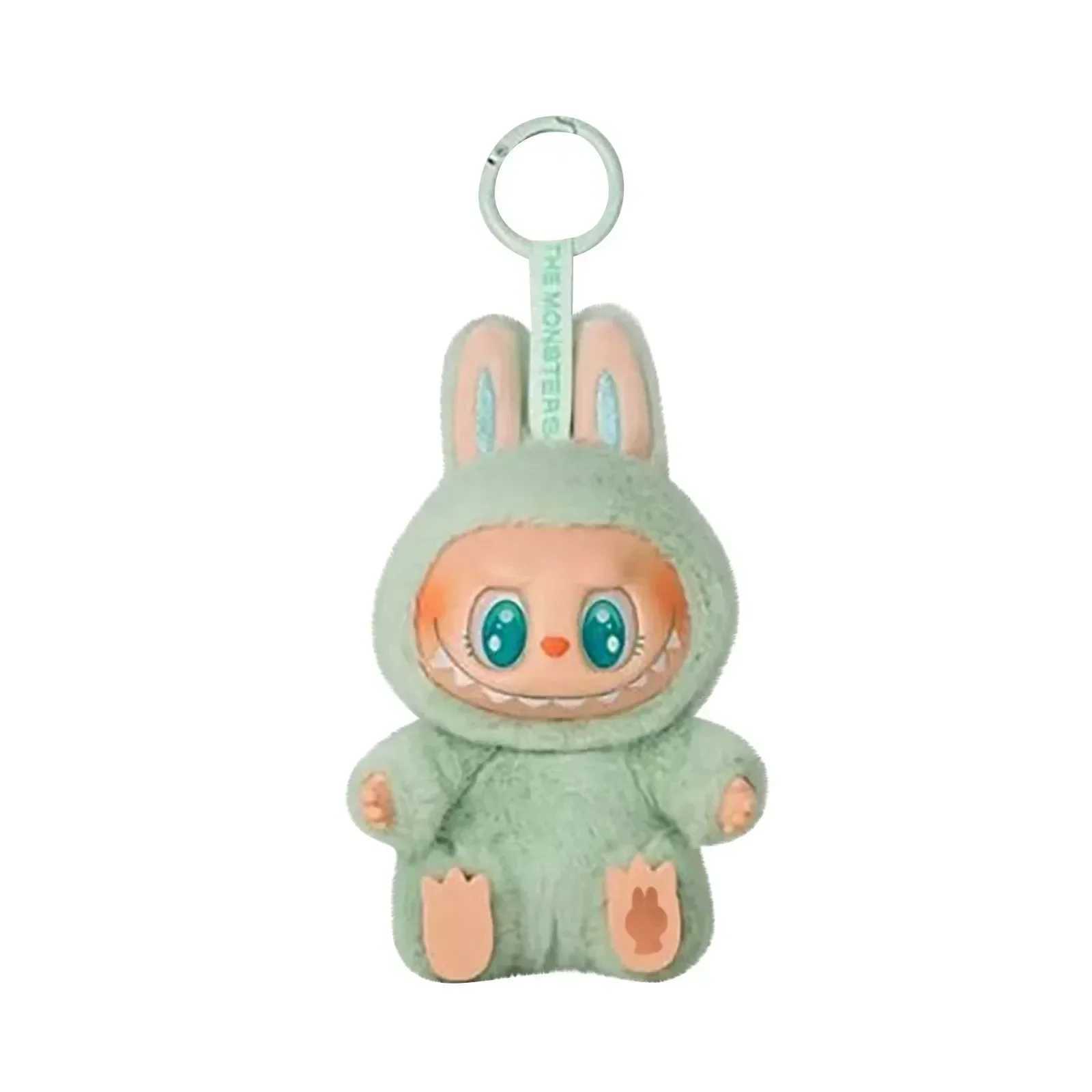 In Stock Hot Anime Figure Labubu Have A Seat Series PVC Pendant Doll Model Toy Kawaii Monster Replica Keychain Toy Birthday Gift Z250607