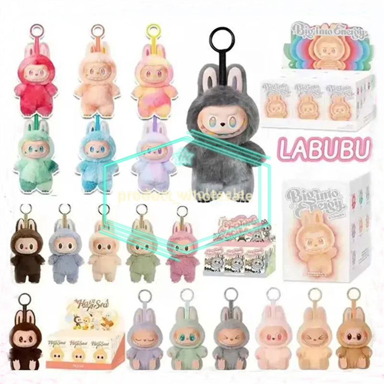 Labubu V1 V2 V3 Blind Box Blind Exciting Action Anime Figures Cute Mysterious Box 17cm 18cm Toys Pvc Doll And Hobbies Ornaments Kids Christmas Gifts
