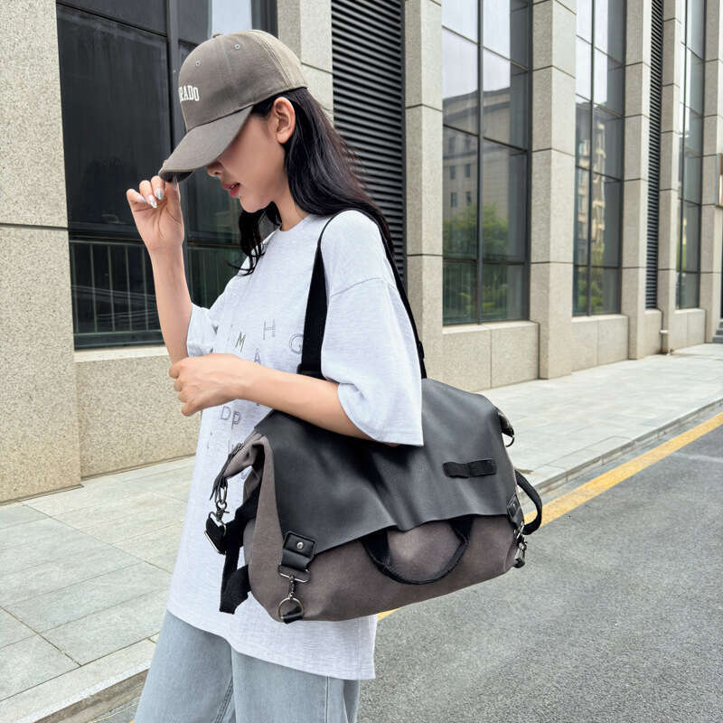 Tote Summer High-End Fashion Women's Casual Travel Sports Fiess Crossbody Large Capacity Portable Canvas Bag 2025 New Elegant Unique Style