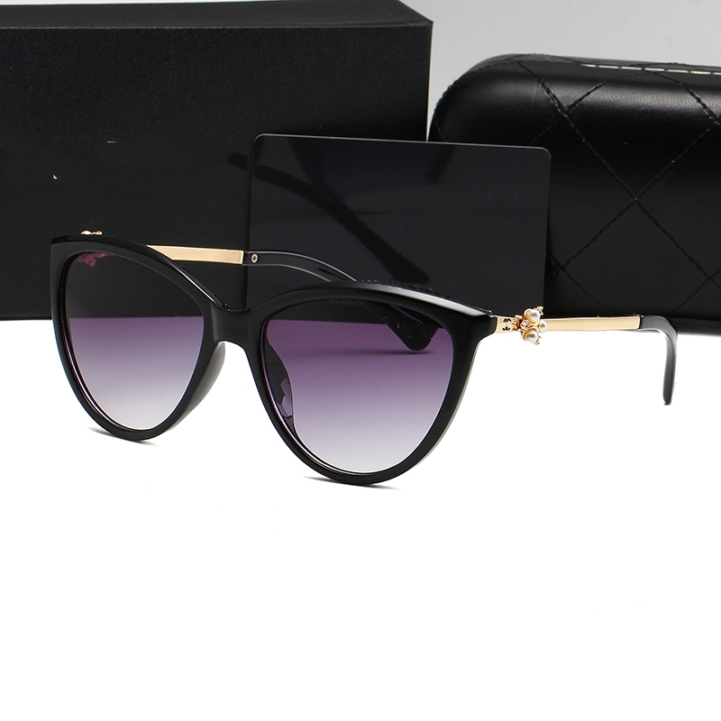 Fashion Women Mens Designer Sunglasses Women Cat Eye Sunglasses Polarizing Glass Lens Sunglasses With Letter Designer Sun Glasses