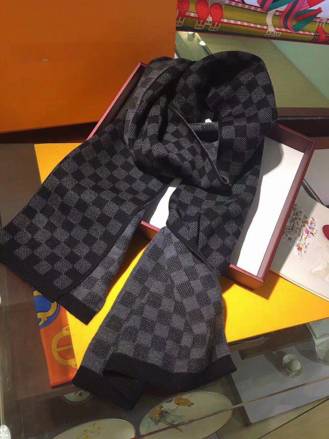 Designer top cashmere scarf female and male designer scarfs Fashion brand 100% cashmere scarf Winter size 180x30cm